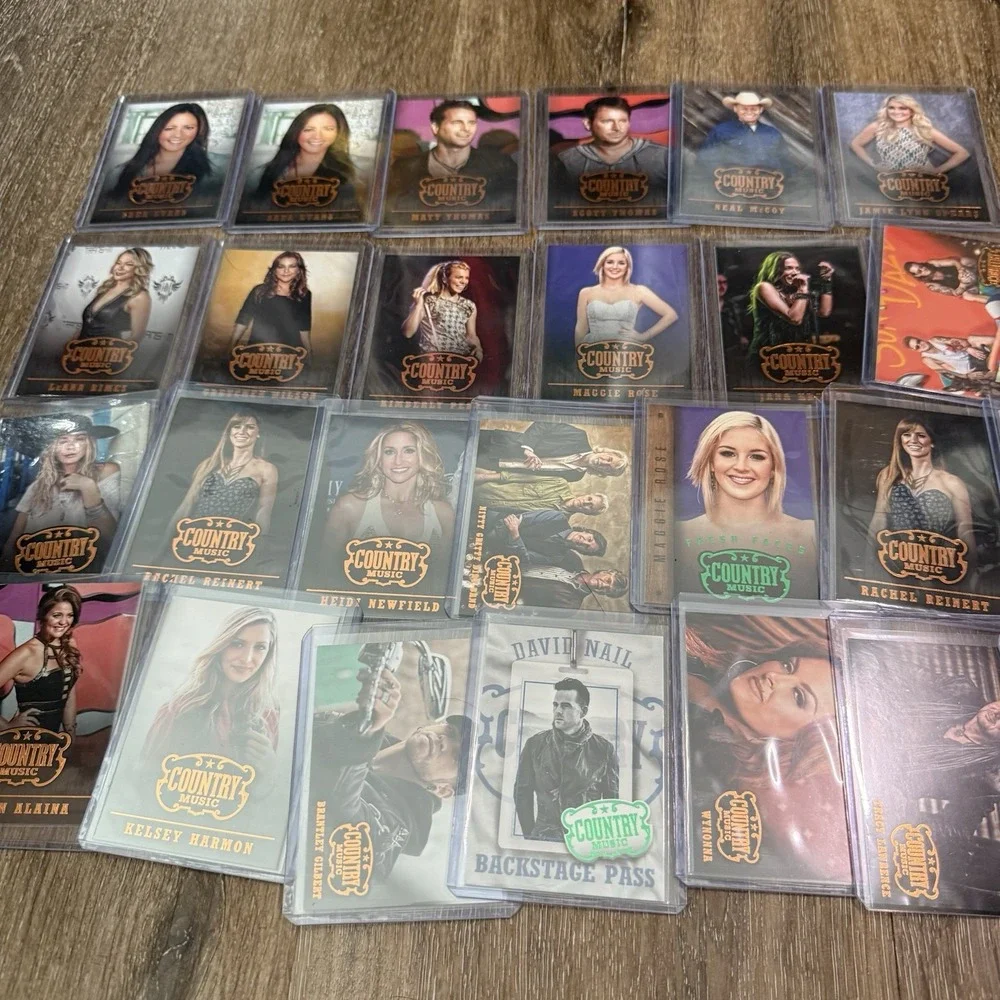 Country Music Singers Trading Card Lot CMC‎ Panini 2014 Female Band Songwriter
